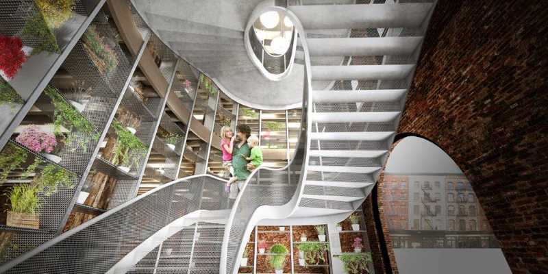 Artist rendering of WeWork school. (Image: BIG)